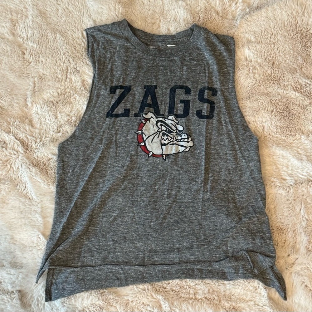 Gonzaga University Original League Collegiate Outfitters tank top